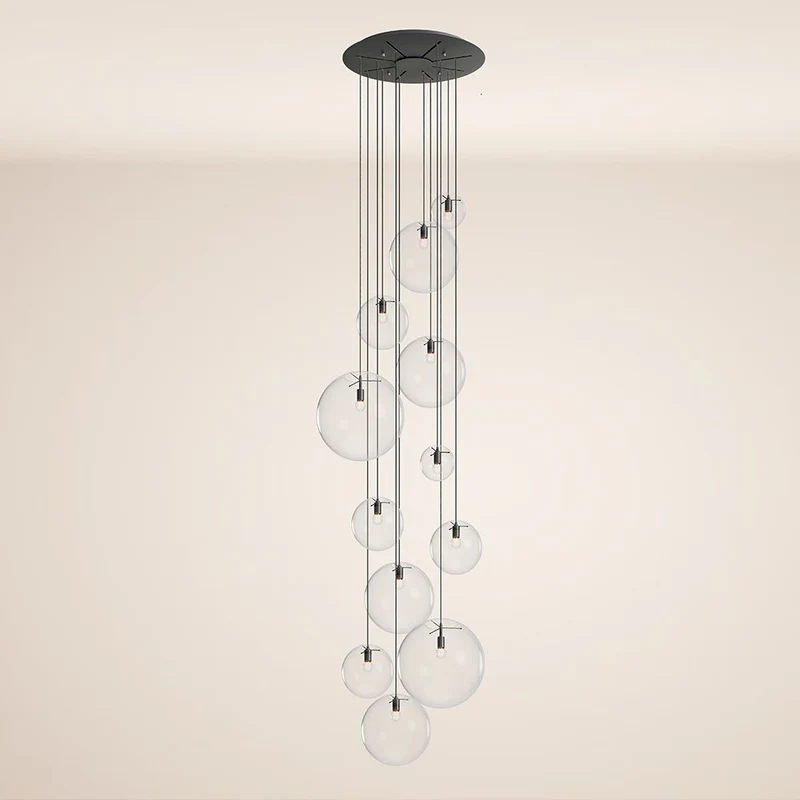 s.luce Orb Galerieleuchte 12-flammig Modular