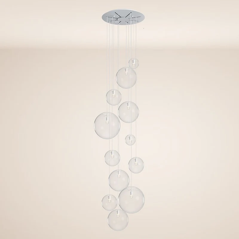 s.luce Orb Galerieleuchte 12-flammig Modular