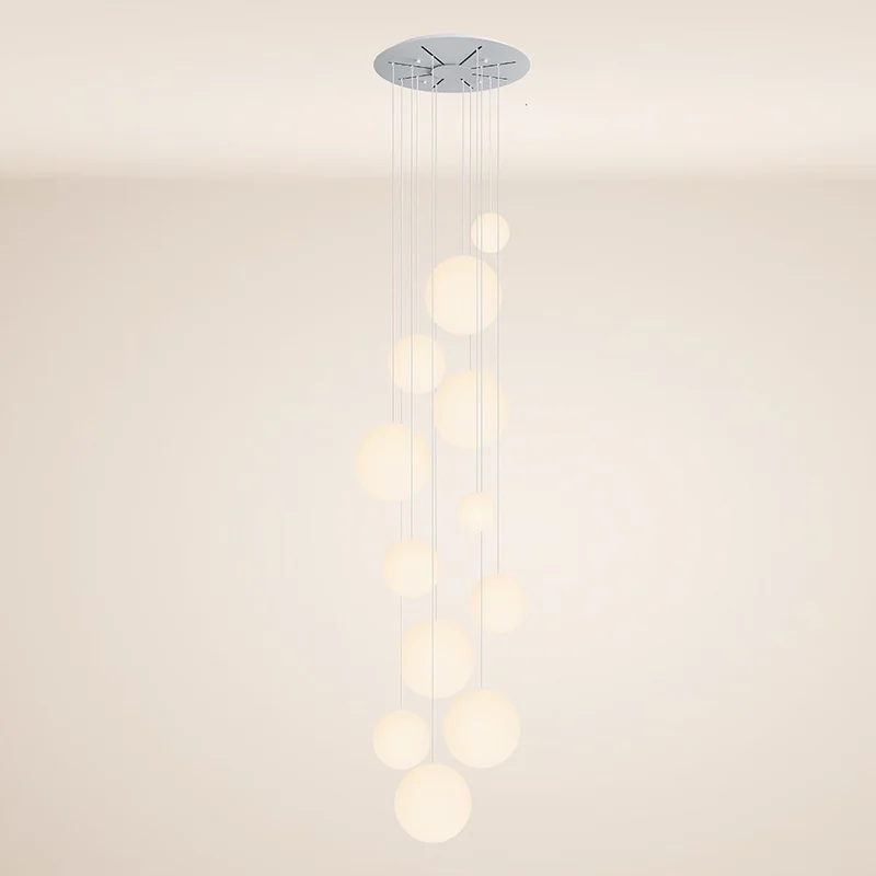 s.luce Orb Galerieleuchte 12-flammig Modular