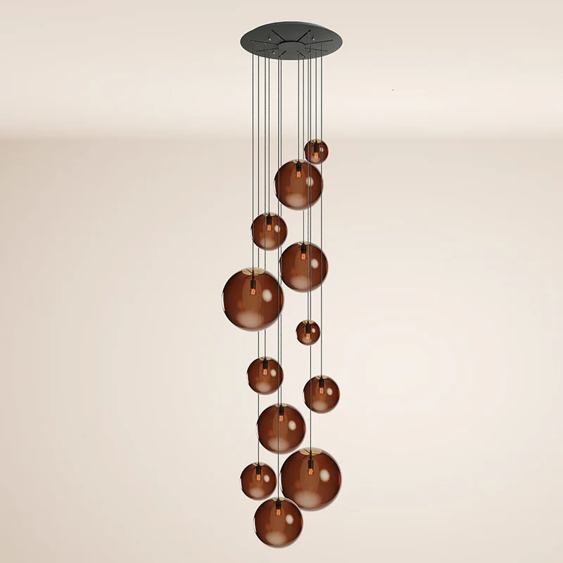 s.luce Orb Galerieleuchte 12-flammig Modular
