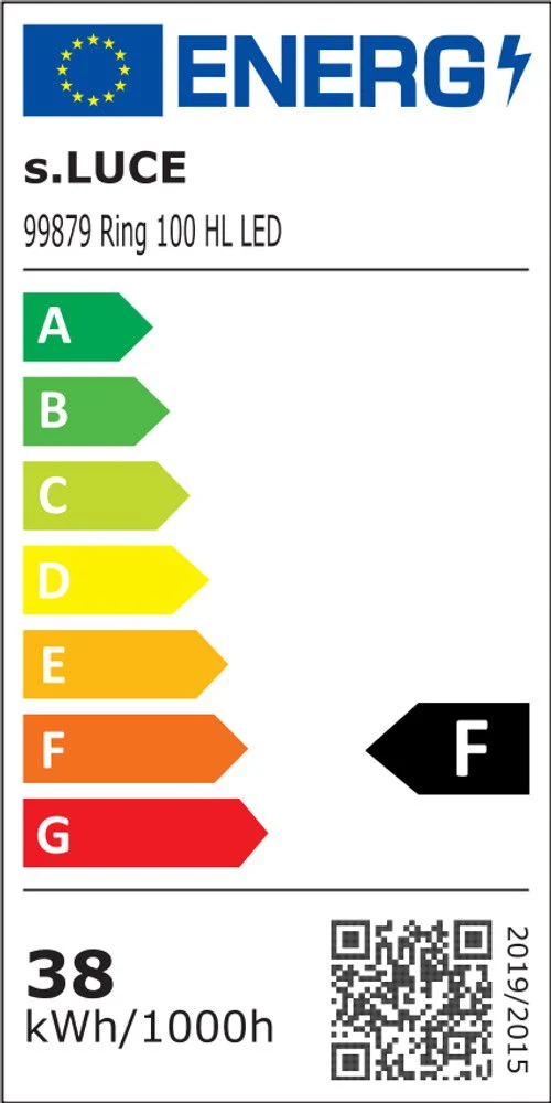 s.luce LED Ring Pendelleuchte 3-flammig Exzentrisch