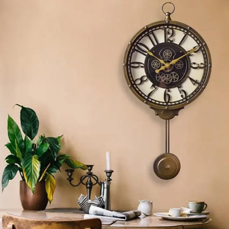 Horloge Industrielle A Balancier
