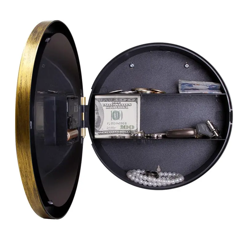 Horloge Industrielle Coffre Secret