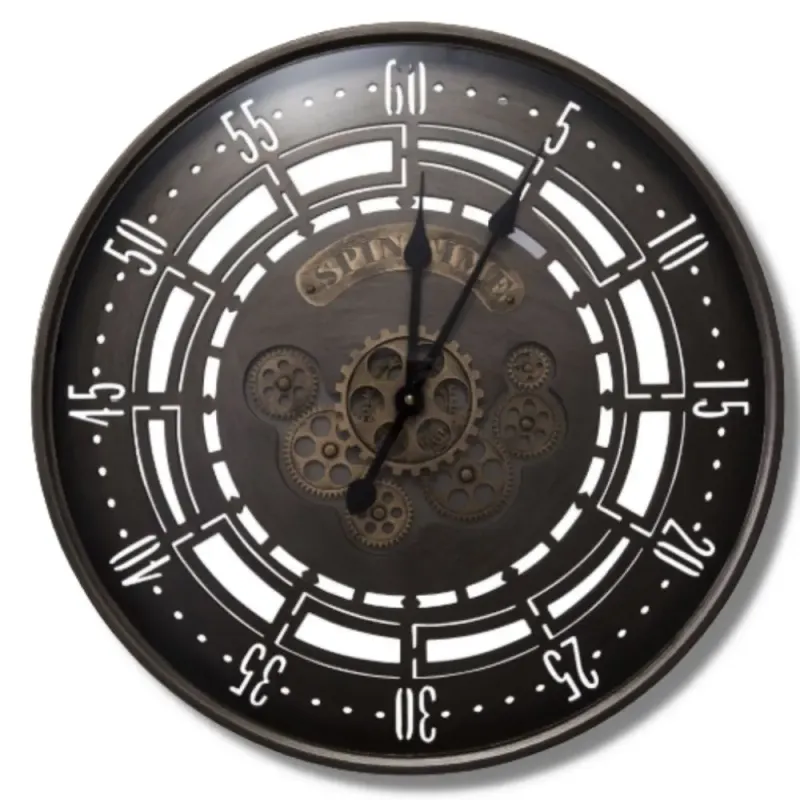 Horloge Industrielle Dentée