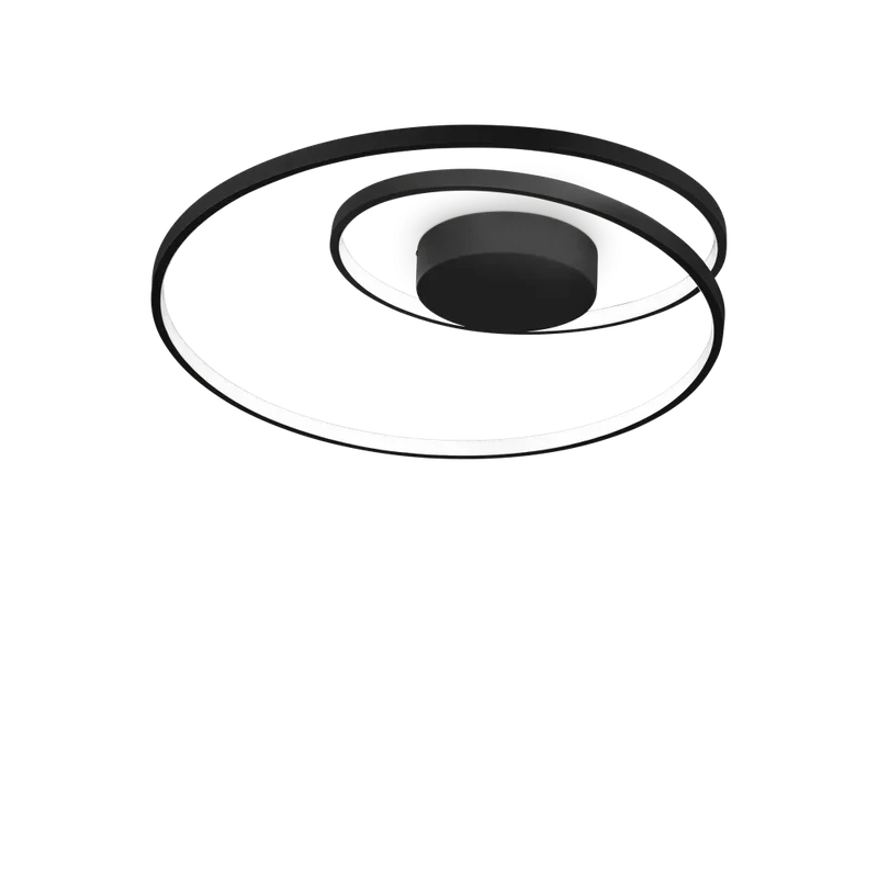 Plafonnier Oz LED noir 47 W – illuminez votre pièce avec un plafonnier design moderne et p