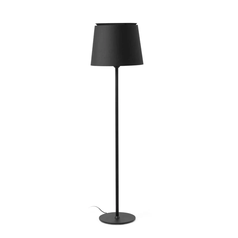 Lampadaire SAVOY noir: Élégance et modernité illuminées.