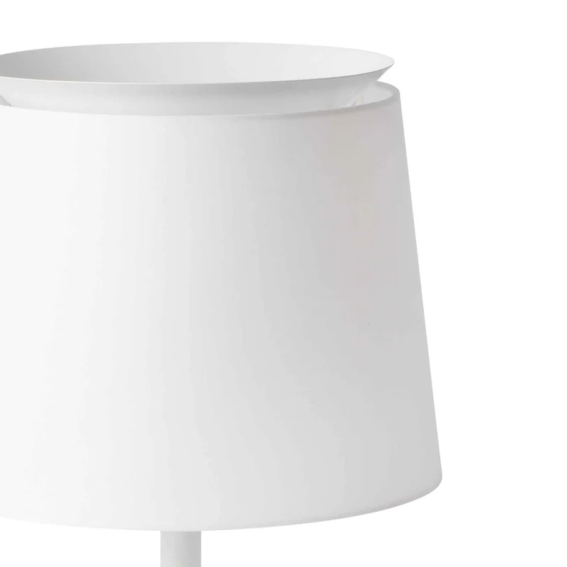 Lampadaire SAVOY blanc : l'éclat en toute simplicité