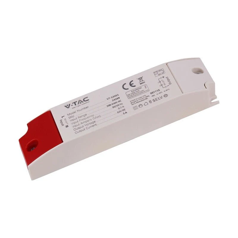 Transformateur 60W 12V 5A IP44