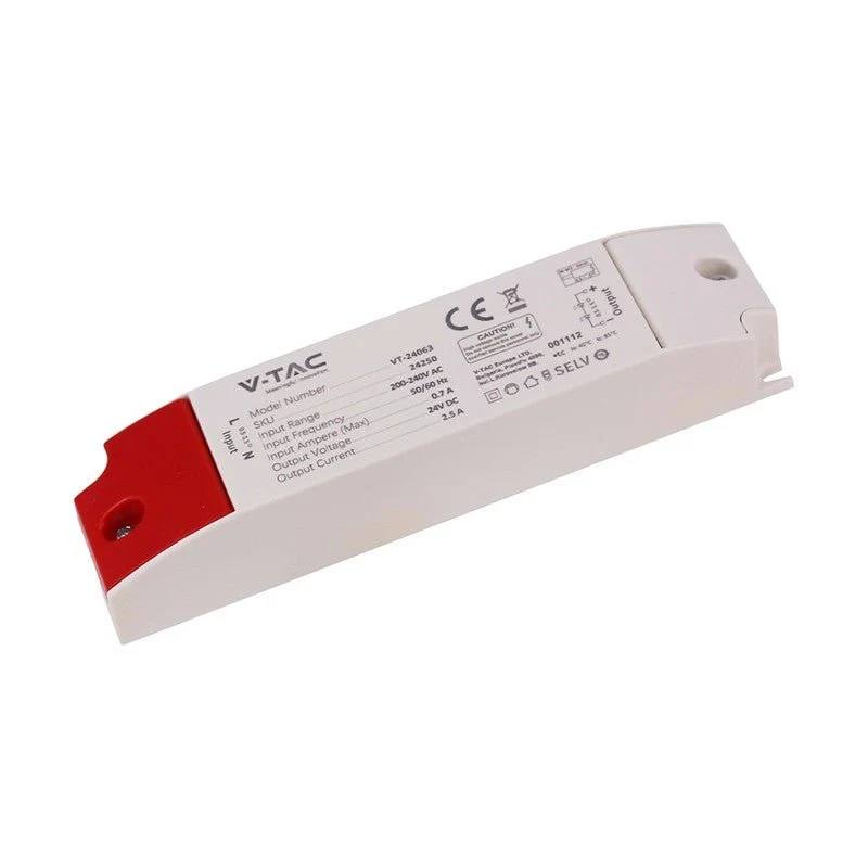 Transformateur 60W 24V 2,5A IP44