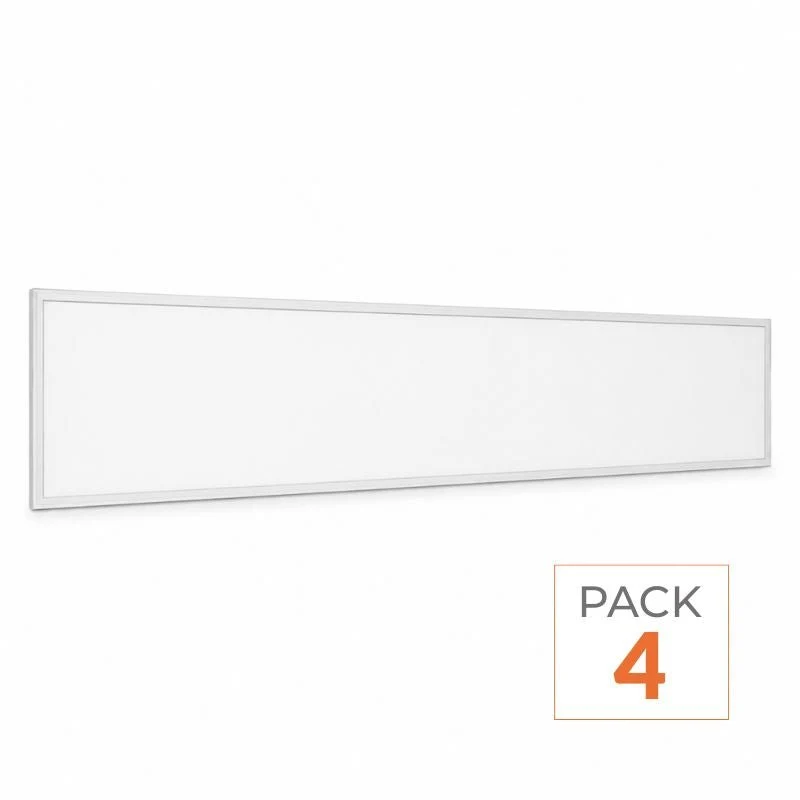 Panneau LED Slim 150x30 40W 120lm/W Sans Flicker - Pack de 4