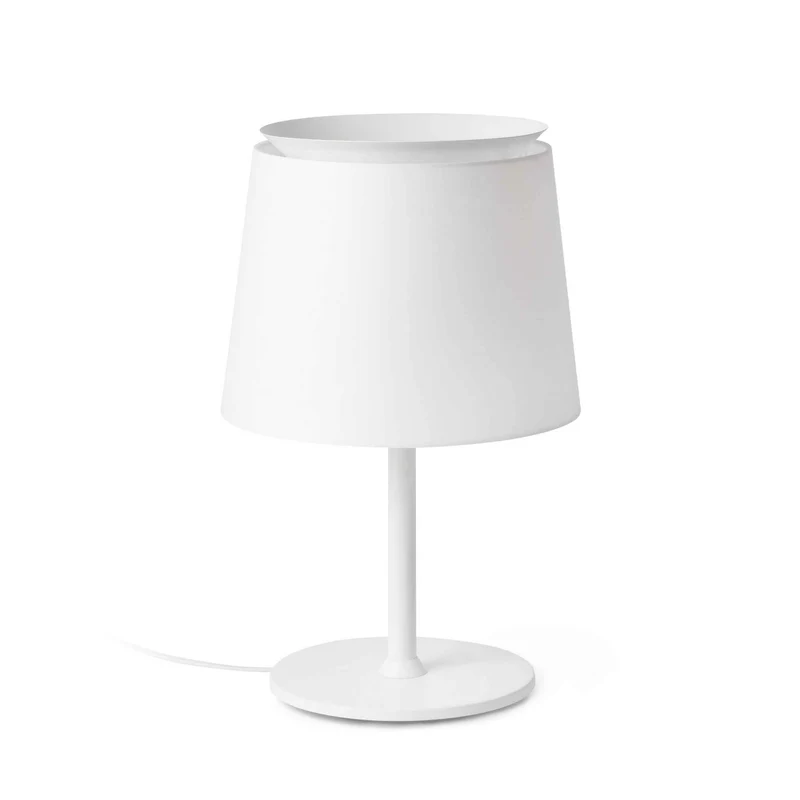 Lampe de table blanche SAVOY - Élégance illuminée