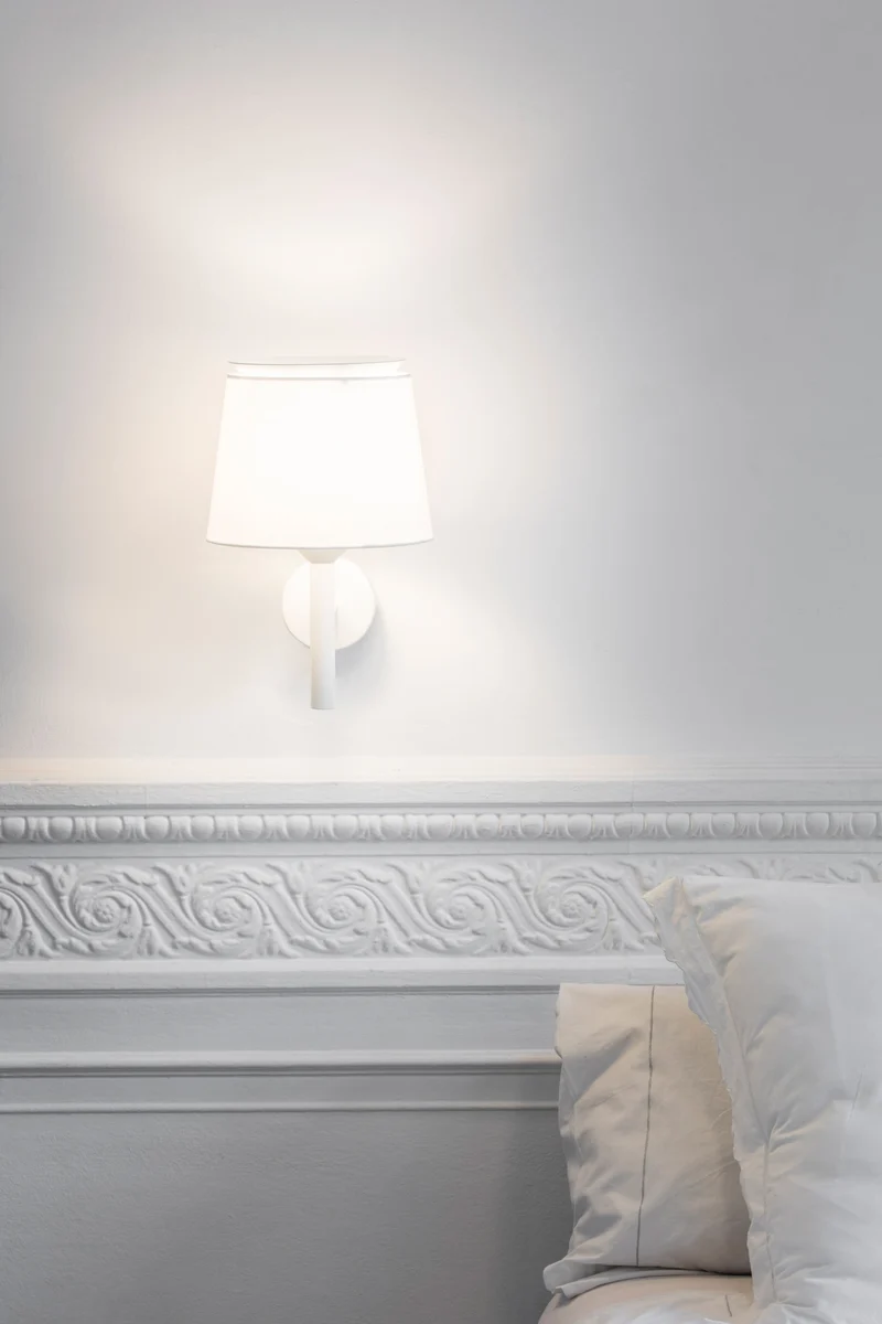 Élégante applique murale blanche SAVOY : illuminer votre intérieur