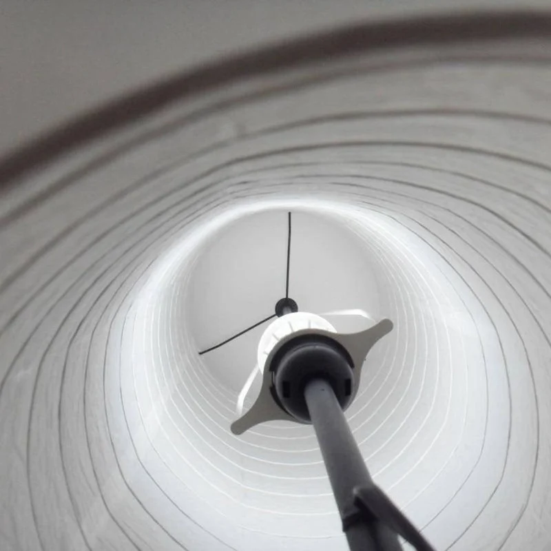 Lampadaire Colonne Japonais en Papier de Riz – Ambiance Zen Apaisante