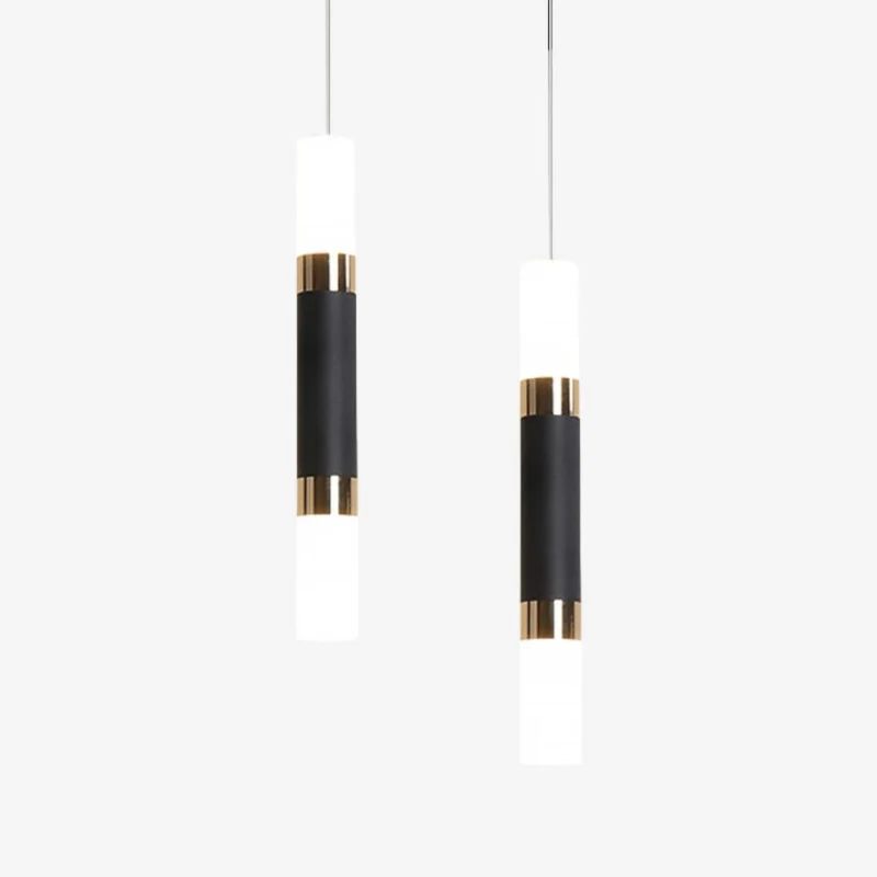 Suspension Chevet en Métal Cylindrique – Duo Idéal pour Lampes Liseuses