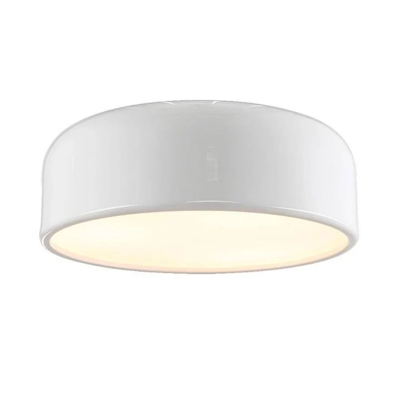 Plafonnier LED Noir ou Blanc – Éclairage Doux pour Chambre Reposante