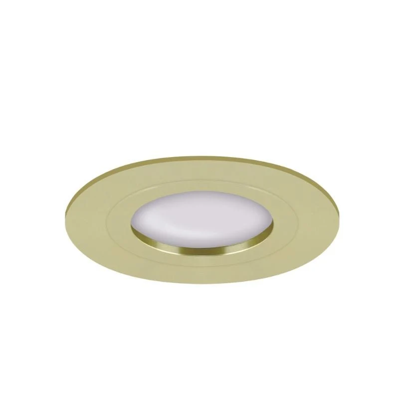 Support Spot Encastré GU10 Rond Doré