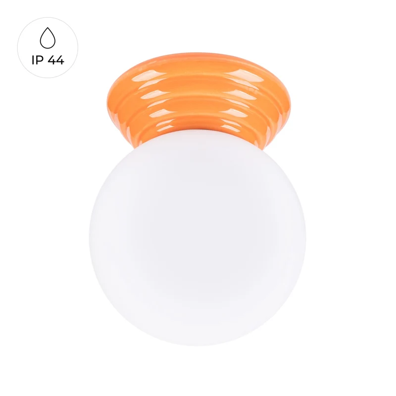 Plafonnier Spot Ampoule Orange Minimaliste IP44
