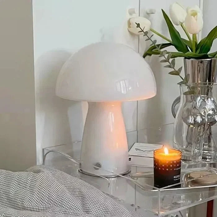 Lampe Champignon Blanc