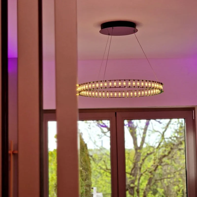 s.luce Atom Ring LED-Hängelampe Dimmbar