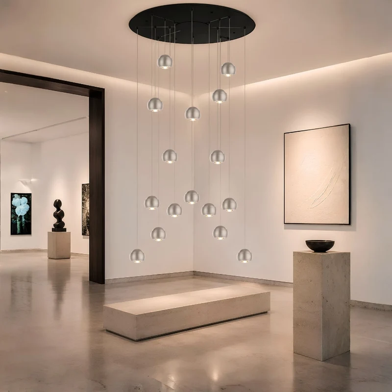 s.luce Beam XL LED Galerieleuchte Pendelleuchte 16- oder 24-flammig