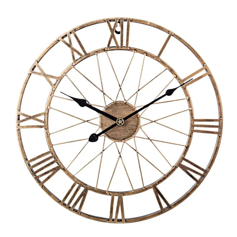 Horloge Industrielle Étoile