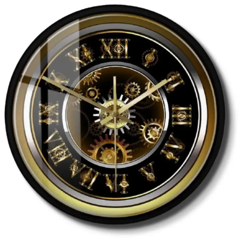 Horloge Industrielle Moderne