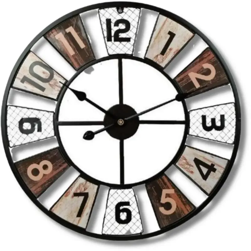Horloge Industrielle Motifs