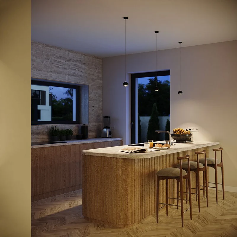 s.luce Beam LED Hängeleuchte Ø 8cm