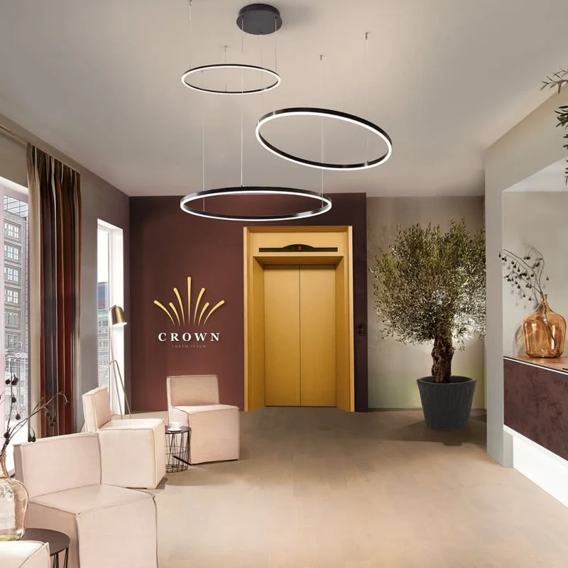 s.luce LED Ring Pendelleuchte Ø 150cm