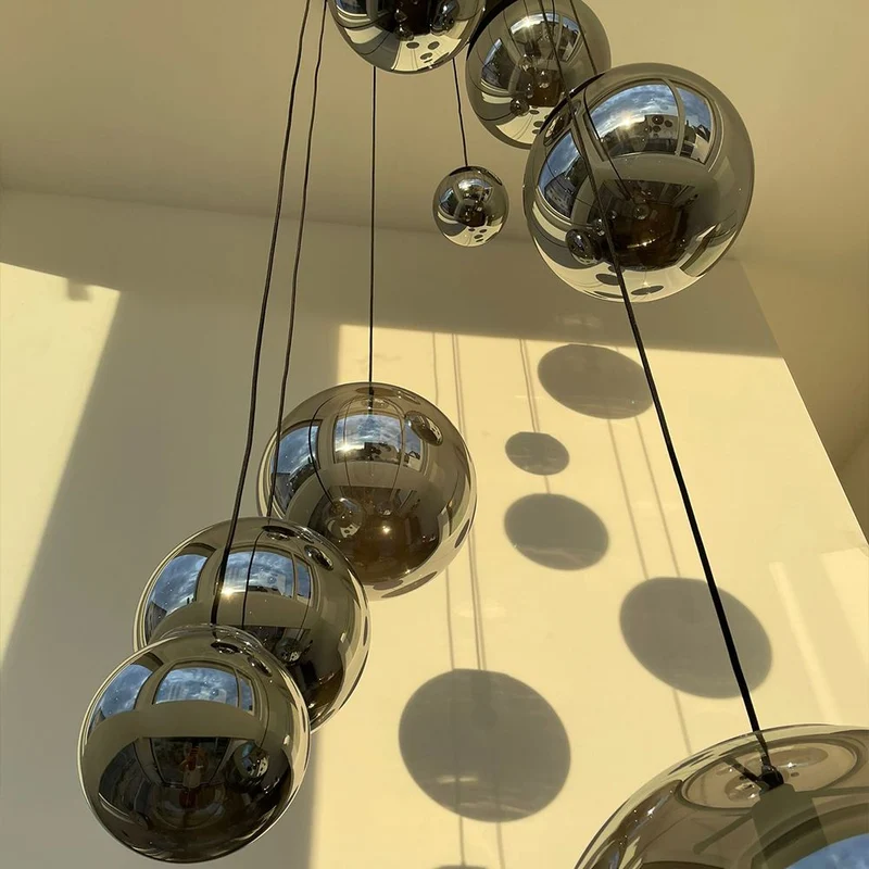 s.luce Orb XL Galerieleuchte 8-flammig mit Modular Baldachin