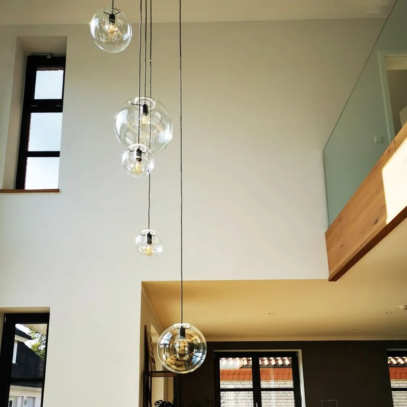 s.luce Orb XL Galerieleuchte 8-flammig mit Modular Baldachin