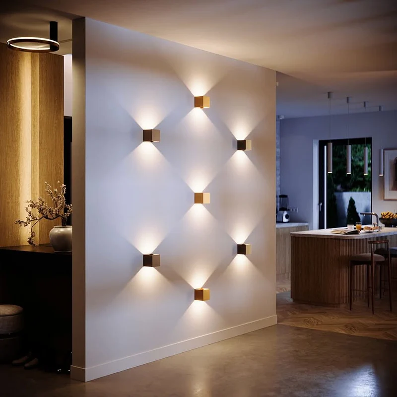 s.luce Ixa LED Wandlampe verstellbare Winkel Innen & Außen IP44