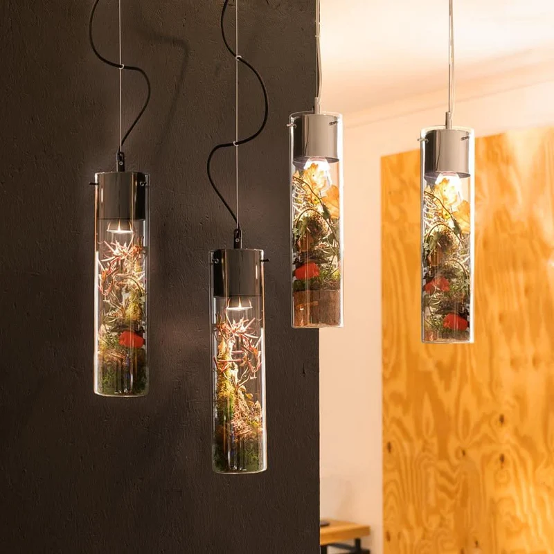 s.luce MyLight Hängeleuchte mit Schauzylinder 40cm