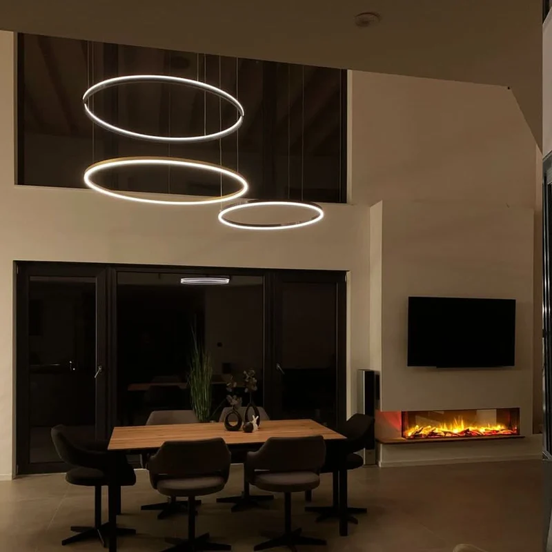 s.luce LED Ring Pendellampe Ø 100cm