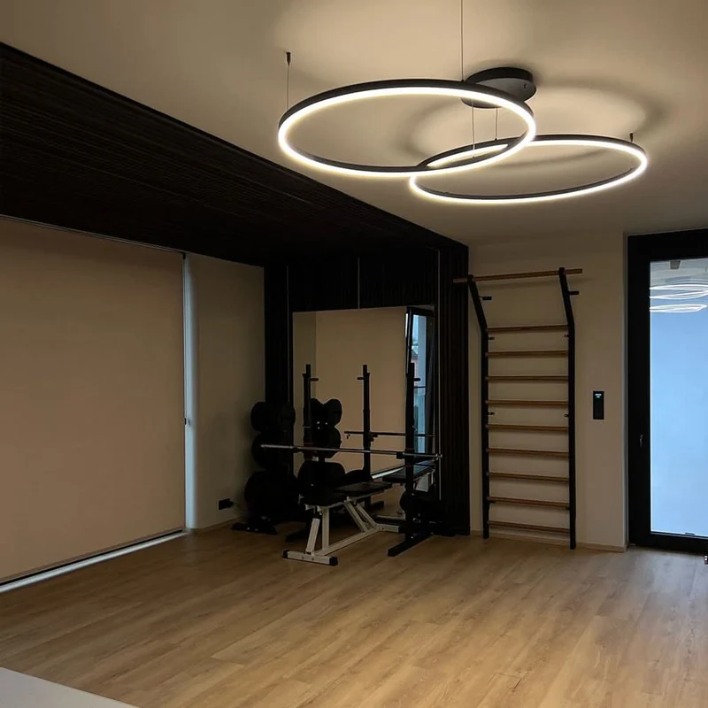 s.luce LED Ring Hängelampe Ø 80cm