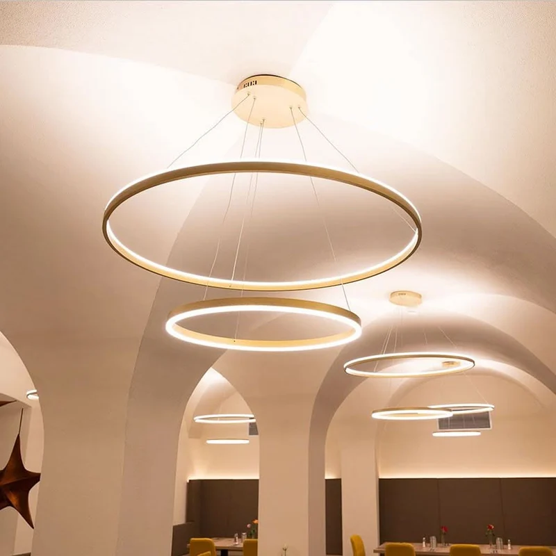 s.luce LED Ring Hängeleuchte Ø 60cm