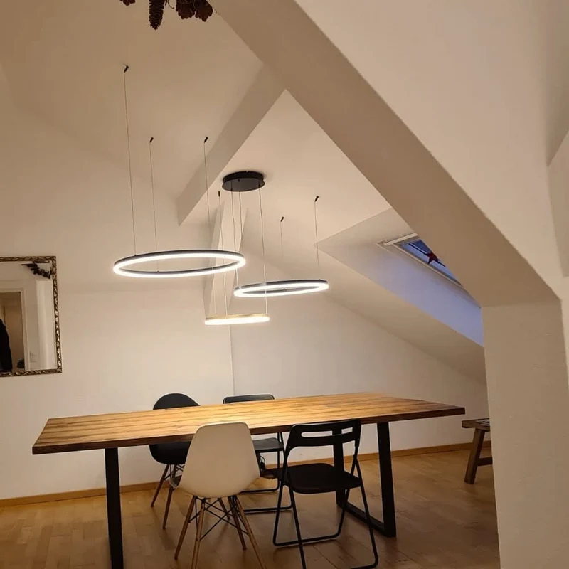 s.luce LED Ring Pendelleuchte Ø 40cm