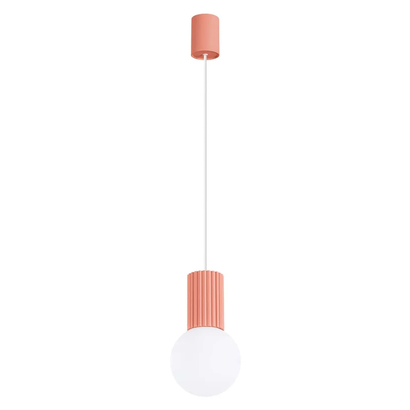 Suspension Aluminium Pêche Moderne Ronde