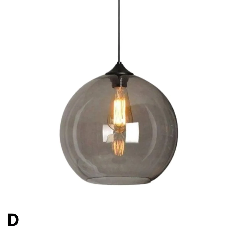 Luminaire Suspendu Design en Verre – 4 Styles pour Toute Ambiance