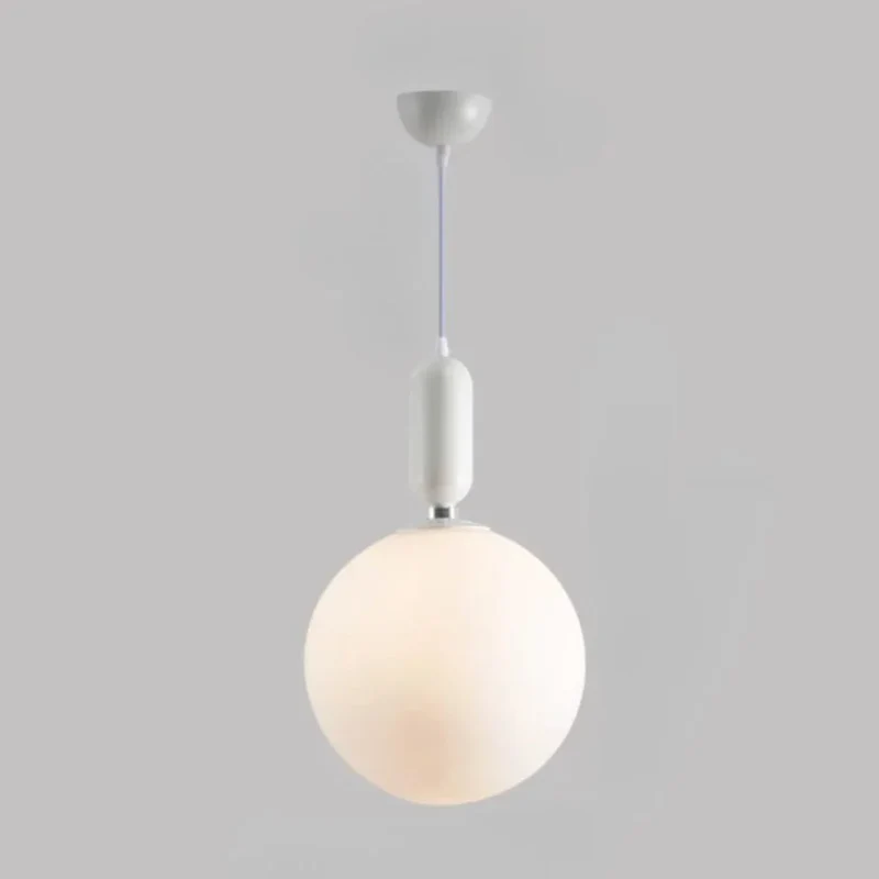 Globe pour Luminaire Suspendu en Verre Dépoli – Doré, Blanc ou Noir