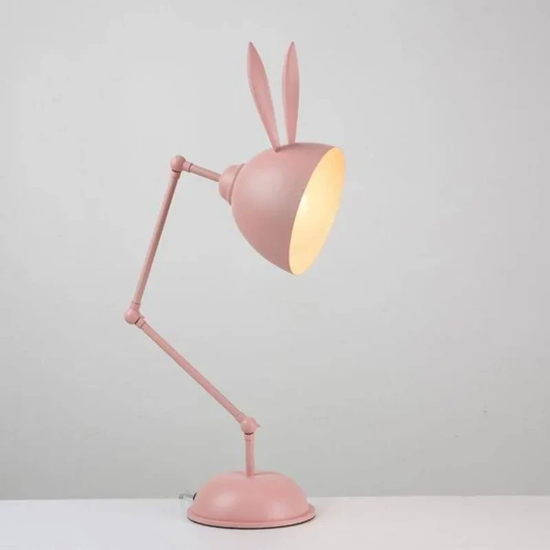 Lampe de Bureau ou Chevet Colorée à Oreilles de Lapin Rabbit