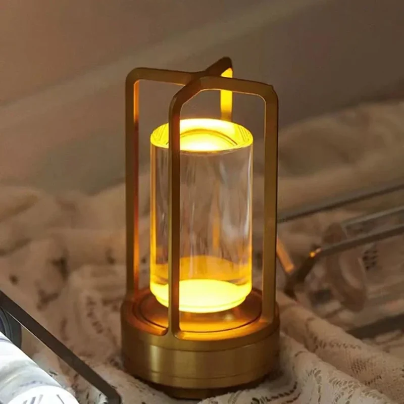 Lampe Bureau Led Alliage Aluminium Rechargeable Usb