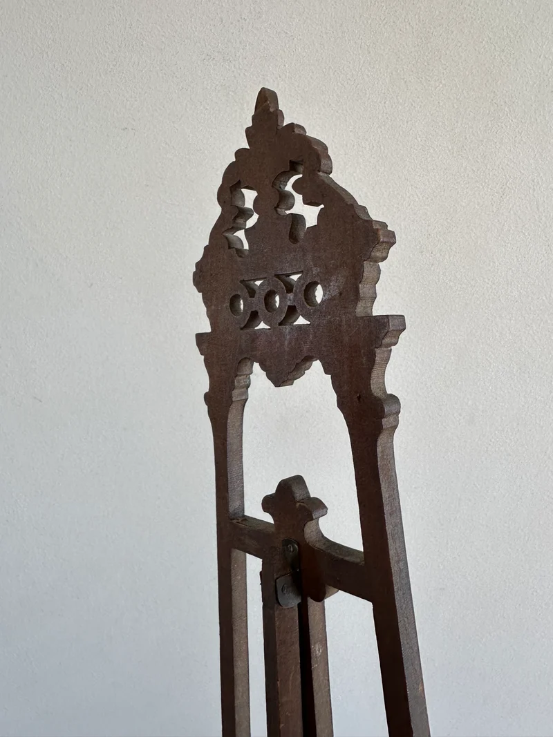 Chevalet en bois sculpté Napoléon III