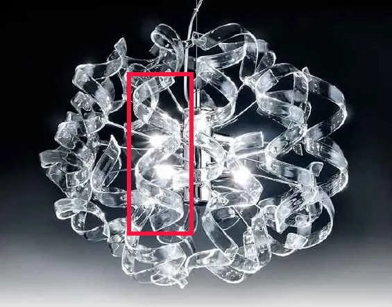 Verre transparent pour luminaire ASTRO