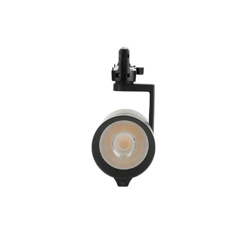 Spot LED sur Rail Triphasé Intelligent IA 35W CCT 50° Noir