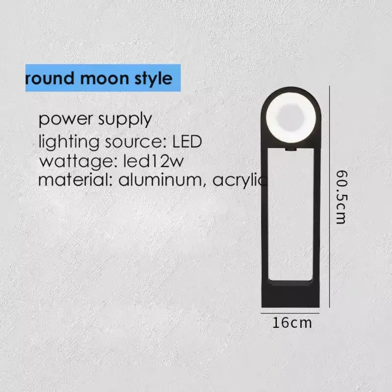 Applique Extérieur IP65 Pilier Aluminium – Robuste pour Jardin