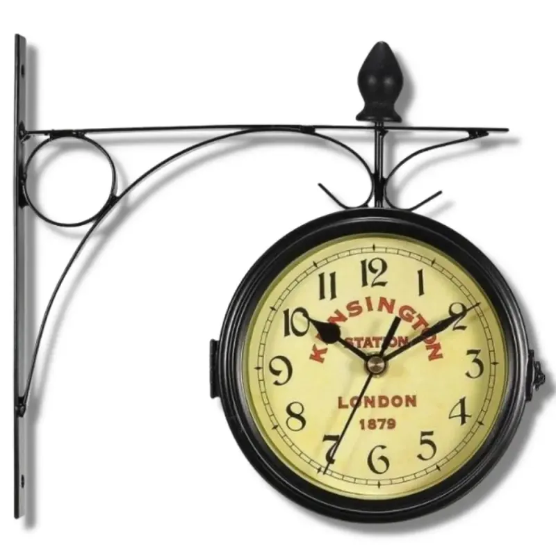 Horloge Industrielle Station