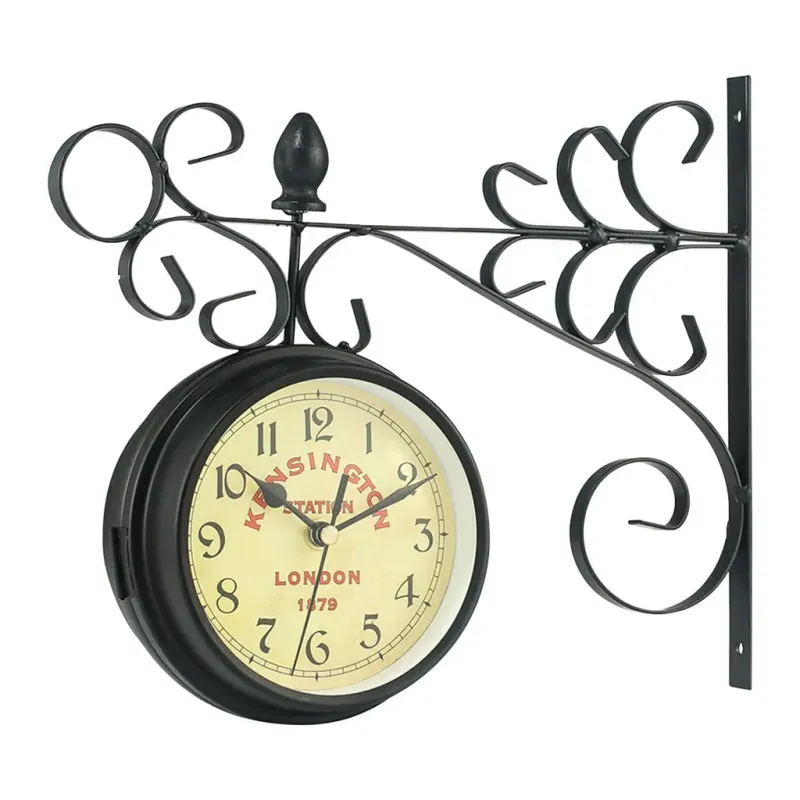 Horloge Industrielle Station
