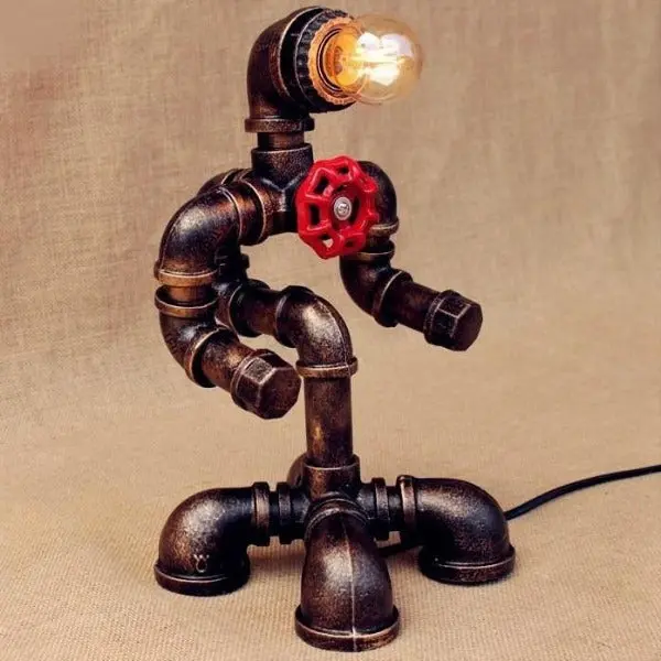 Lampe à Poser Industrielle E27