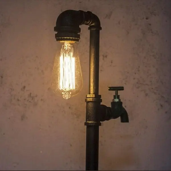 Lampe à Poser Industrielle Haute
